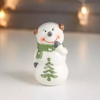 Сувенир Снеговичок (6х6х10 см)
