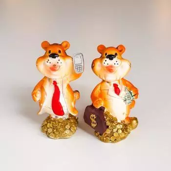 Сувенир Тигр в ассортименте (4х3х6 см)