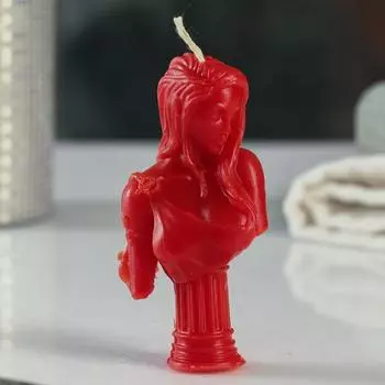 Свеча Античный бюст девушки (10 см)