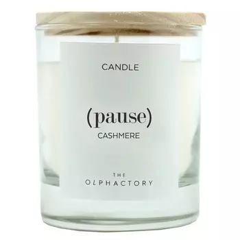 Свеча ароматическая The Olphactory Pause Кашемир (40 ч)