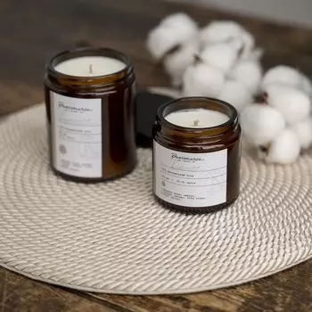 Свеча ароматическая Ваниль цвет: кремовый (13 см)