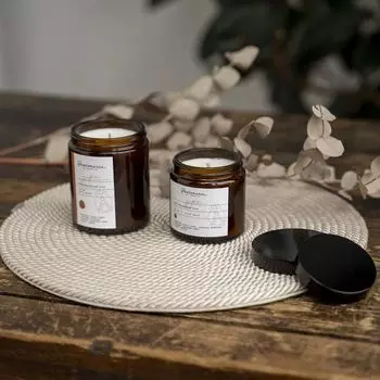 Свеча ароматическая Зира цвет: красный (13 см)