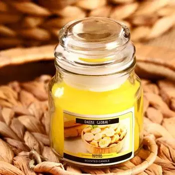 Свеча Банан (6х6х9 см)