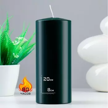 Свеча Baronne (8х8х20 см)