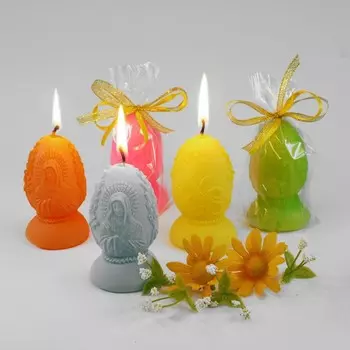 Свеча Богородица (9 см)