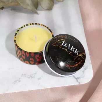 Свеча Dark beauty (5х5х2,5 см)