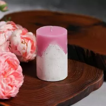 Свеча Фуксия (6х10 см)