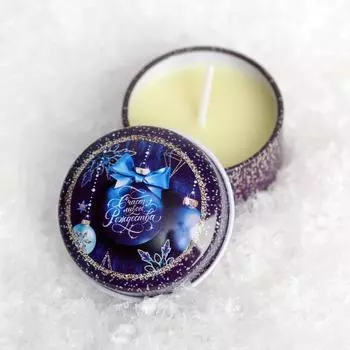 Свеча Игрушка (5х5х2,5 см)