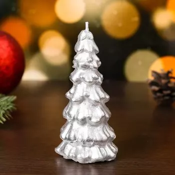 Свеча Ёлка (6х6х11 см)