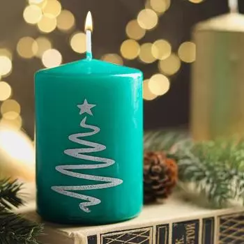 Свеча Ёлочка (8 см)