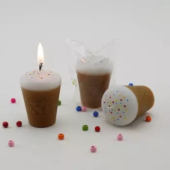 Свеча Кулич ХВ (6 см)