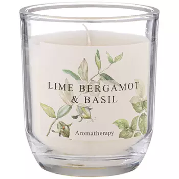 Свеча Lime bergamot & basil (8х9 см)
