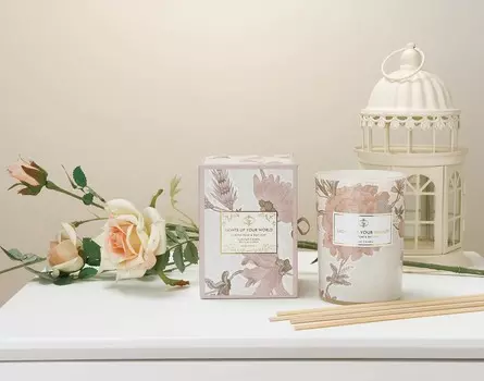 Свеча Лимон и Гранат (11х8 см)