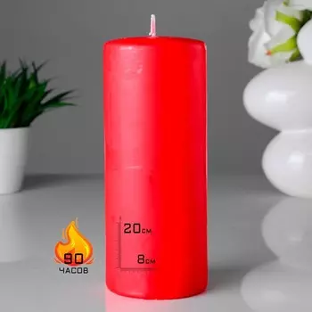 Свеча Lozio (8х8х20 см)