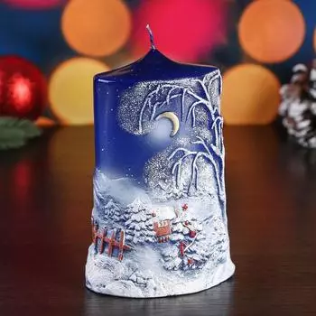 Свеча Новогодняя (16 см)