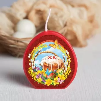 Свеча Пасхальная композиция (5,5х1,5х6 см)