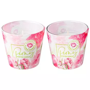 Свеча Пион (8х9 см)