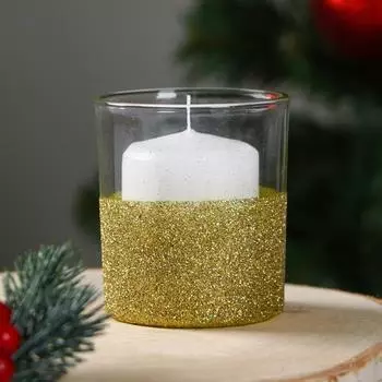 Свеча Праздничная (7х7х8 см)