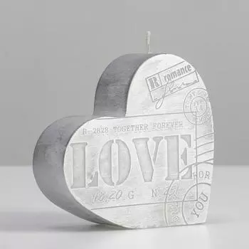 Свеча Сердце (13,5 см)