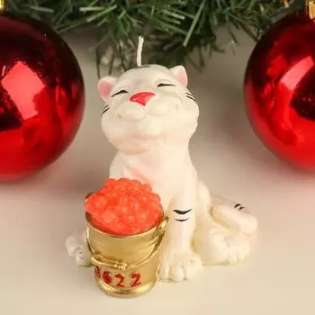 Свеча Тигр с икрой (7,5 см)