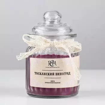 Свеча Тосканский виноград (8х8х13 см)