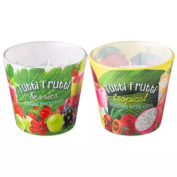 Свеча Тутти фрутти (8х9 см)