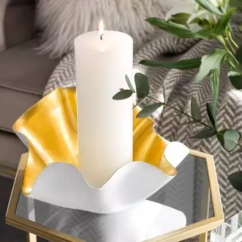 Свеча Уильям цвет: белый (32 см)