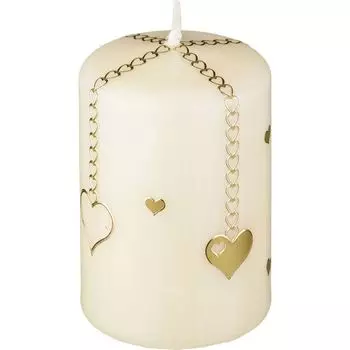 Свеча Валентинка (6х9 см - 4 шт)