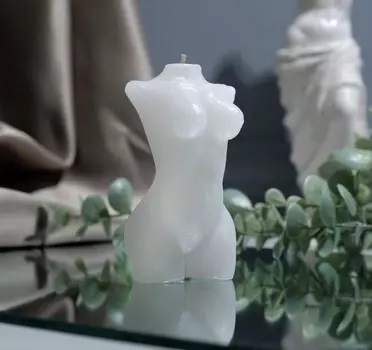 Свеча Женская фигура (10 см)