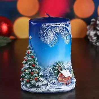 Свеча Зимняя (15 см)