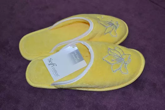 Тапочки Abner цвет: желтый (38)