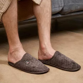 Тапочки Adler цвет: коричневый (42-43)