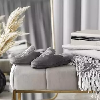 Тапочки Мидария цвет: серый (40-41)