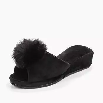 Тапочки Night цвет: черный (36-37)