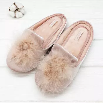 Тапочки Пушистики Цвет: Розовый (36-37)