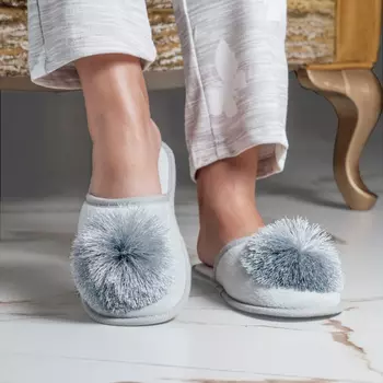 Тапочки Riana цвет: серый (37-38)