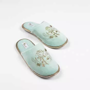 Тапочки Rose аква (38)