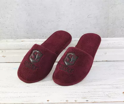 Тапочки Sharyn Цвет: Бордовый (42-44)