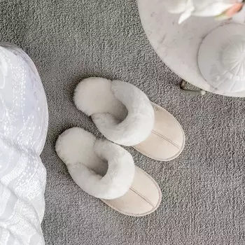 Тапочки женские Аманда цвет: экрю (36-37)