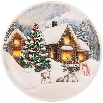 Тарелка (21х21 см)