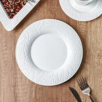 Тарелка (21х21х2 см)