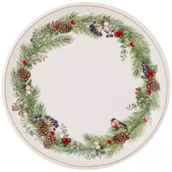 Тарелка (21х21х3 см)