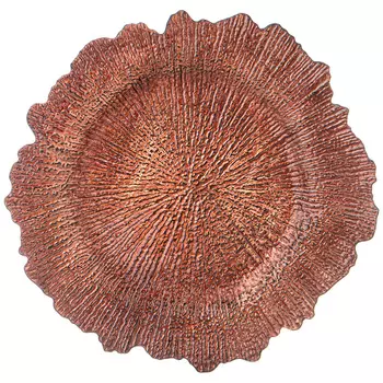 Тарелка Бронза (32х32 см)