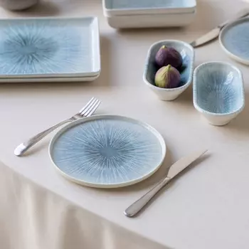 Тарелка Азур цвет: голубой (20 см)