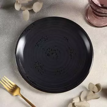 Тарелка Balance цвет: черный (21х21х5 см)