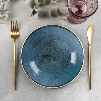 Тарелка Blu reattivo (20х20х2 см)