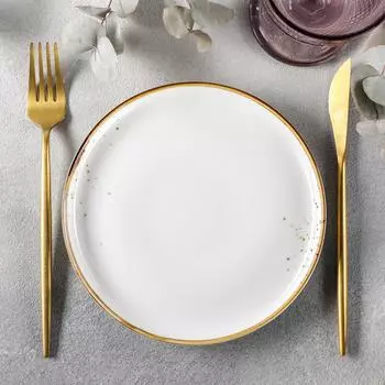 Тарелка Церера цвет: белый (18х18х2 см)