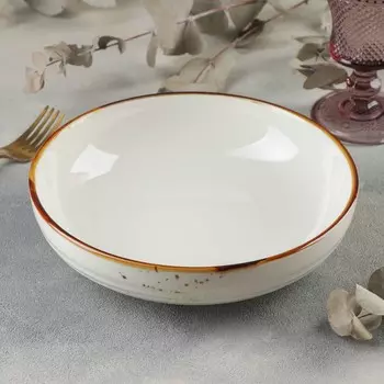 Тарелка Церера цвет: белый (22х22х6 см)