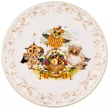 Тарелка Дерево мудрости (21х21х3 см)