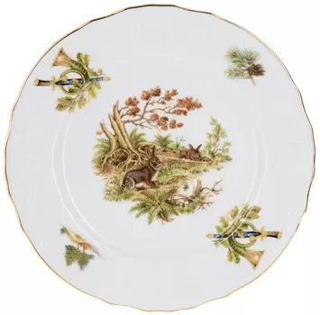 Тарелка десертная Охотничьи сюжеты (19 см - 6 шт)